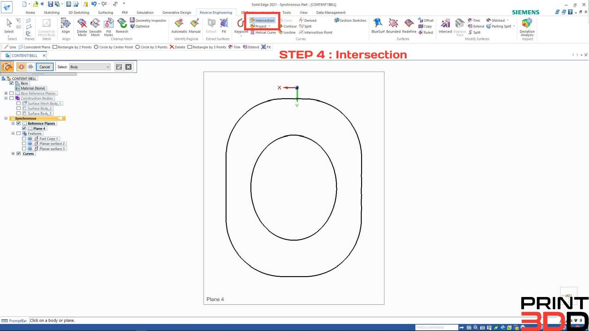 6 เครื่องมือพื้นฐาน Reverse Engineering บน SolidEdge | 3DD Digital ...