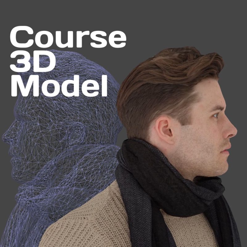 Course 3D Model (Photogrammetry) | 3DD Digital Fabrication เครื่องพิมพ์