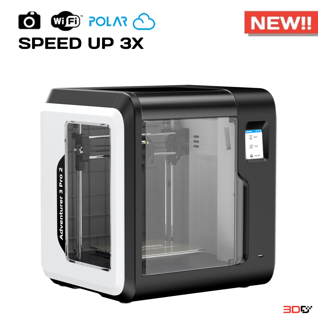 Flashforge Adventurer3/3 Pro2 อัพเกรดใหม่ พิมพ์เร็วขึ้น | 3DD Digital  Fabrication เครื่องพิมพ์3มิติ สแกนเนอร์ เลเซอร์