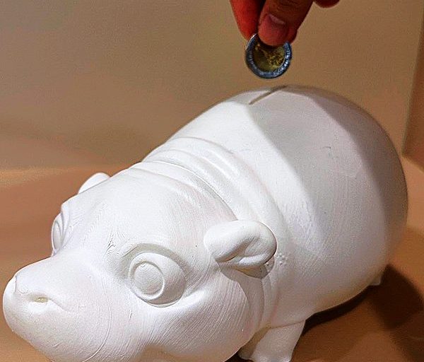 กระปุกออมสิน หมูเด้ง !!! ขึ้นรูปด้วย SLA 3D Printer